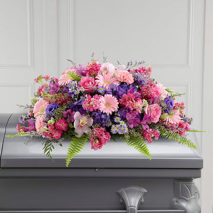 Glorious Garden Casket Spray –  Fleuristerie Marie-chantal, Shawinigan PQ