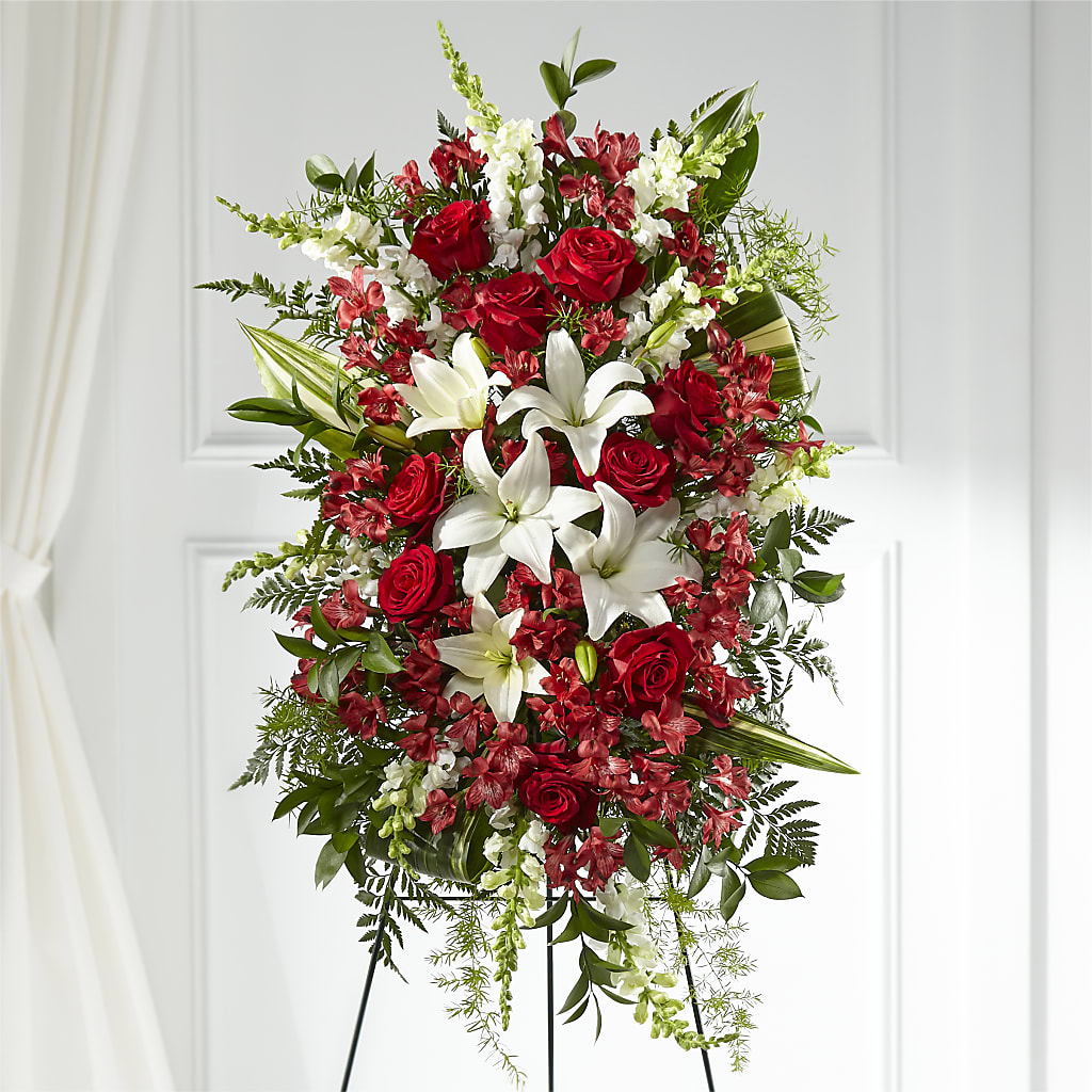 Everlasting Memory Standing Spray –  Fleuristerie Marie-chantal, Shawinigan PQ
