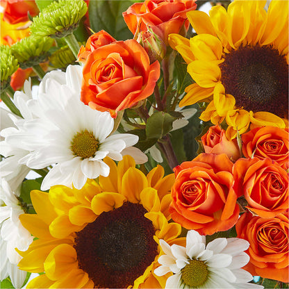 Sun-drenched Blooms Bouquet –  Fleuristerie Marie-chantal, Shawinigan PQ