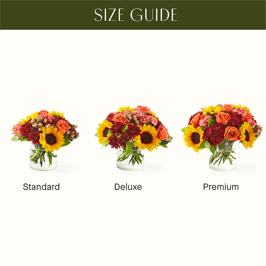 September Sunset Bouquet –  Fleuristerie Marie-chantal, Shawinigan PQ