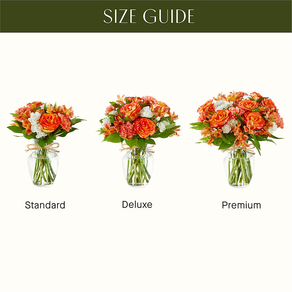 Apricot Glow Bouquet –  Fleuristerie Marie-chantal, Shawinigan PQ