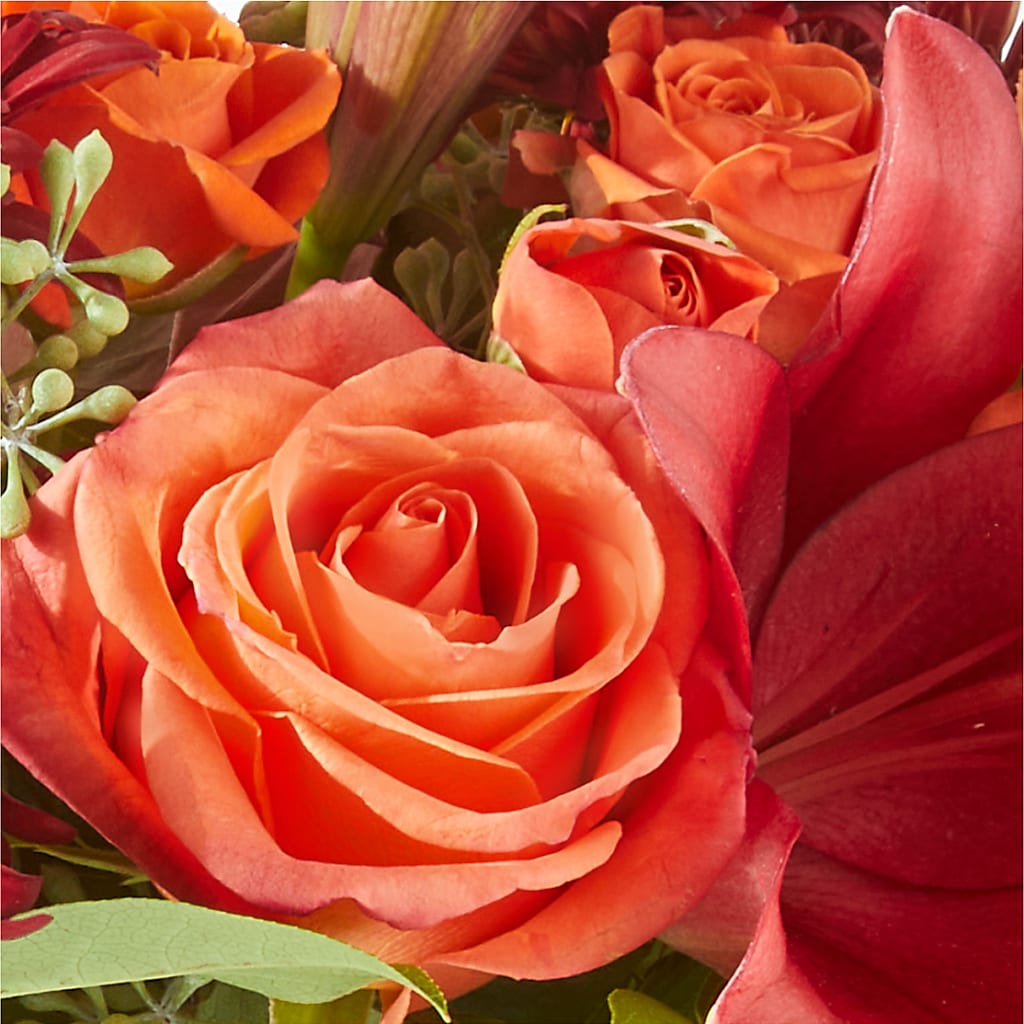 Crimson Leaves Bouquet –  Fleuristerie Marie-chantal, Shawinigan PQ