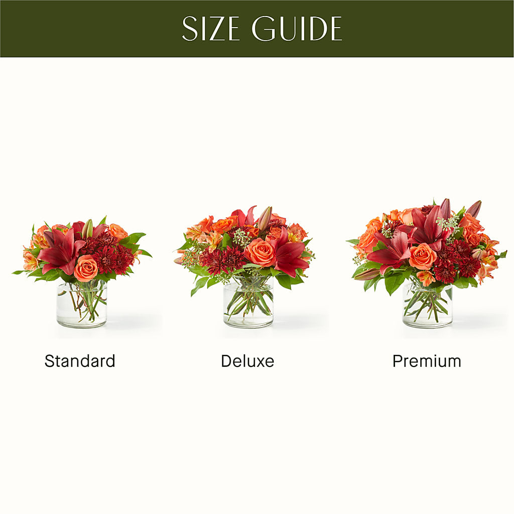 Crimson Leaves Bouquet –  Fleuristerie Marie-chantal, Shawinigan PQ