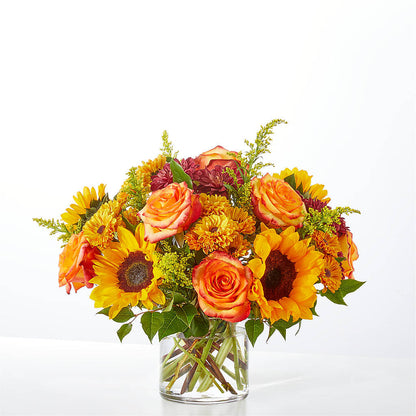 Flannel Scarf Bouquet –  Fleuristerie Marie-chantal, Shawinigan PQ