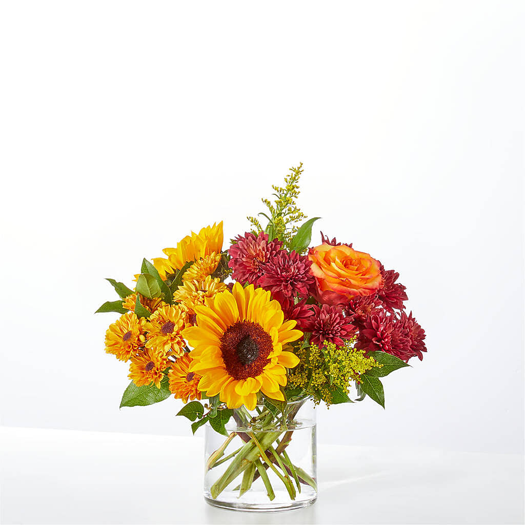 Flannel Scarf Bouquet –  Fleuristerie Marie-chantal, Shawinigan PQ