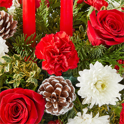 Holiday Soiree Centerpiece –  Fleuristerie Marie-chantal, Shawinigan PQ