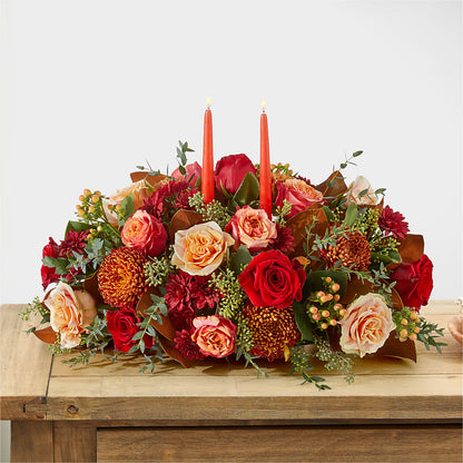 Gather Near Centerpiece –  Fleuristerie Marie-chantal, Shawinigan PQ