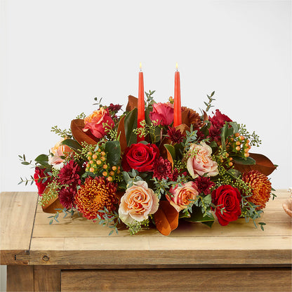 Gather Near Centerpiece –  Fleuristerie Marie-chantal, Shawinigan PQ