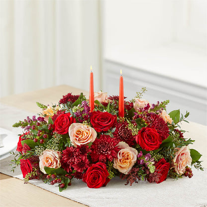 Most Thankful Centerpiece –  Fleuristerie Marie-chantal, Shawinigan PQ