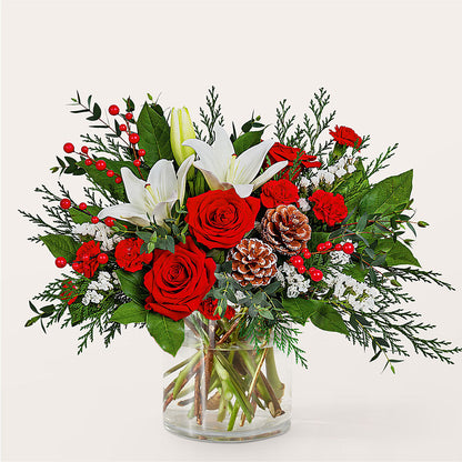 Best in Snow Bouquet –  Fleuristerie Marie-chantal, Shawinigan PQ