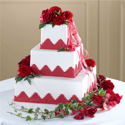 Forever Happiness Cake Decor –  Fleuristerie Marie-chantal, Shawinigan PQ